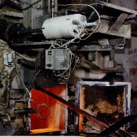 FireSight montado em um forno de cimento
